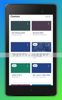 Vinschool LMS Student android App screenshot 9